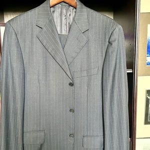 Canali pin stripe suit